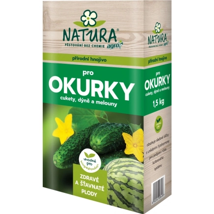 NATURA přírodní hnojivo na okurky a cukety 1,5 kg