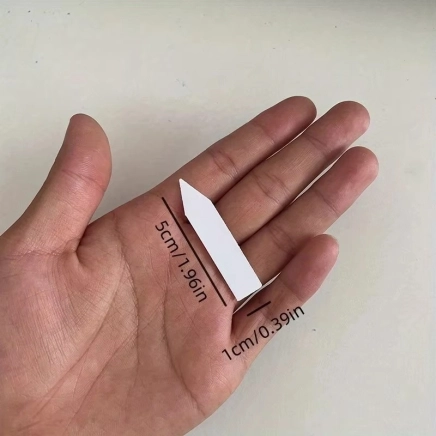 Zahradní plastové jmenovky 5 × 1 cm – 50ks